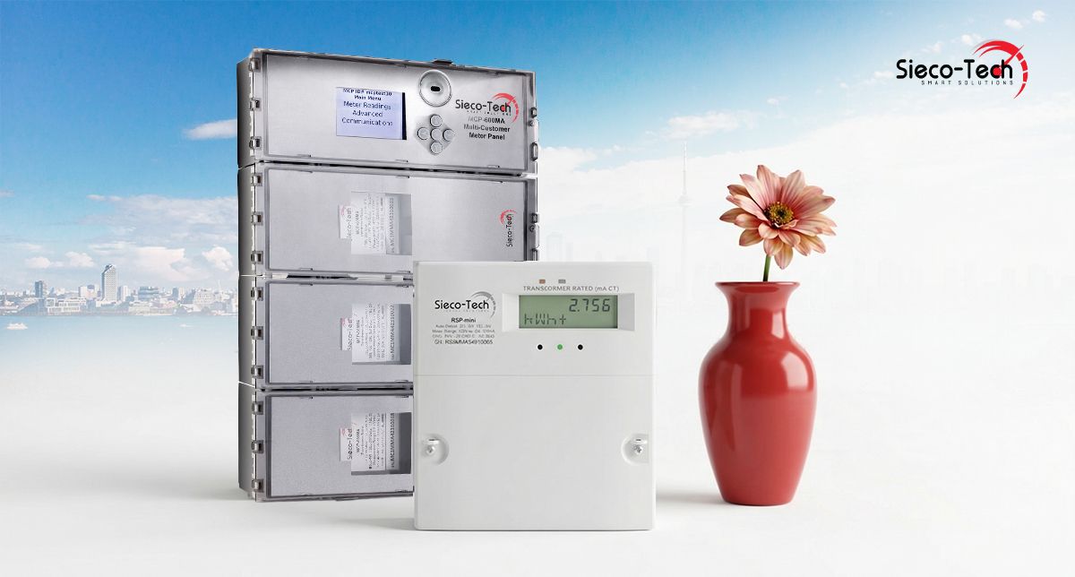 A pictures of Electric Sub Meters in Ontario